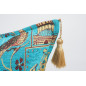 Fabric Pillow,Fabric Pillow 20x20,Turquoise Blue Turkish Dream Pattern Turkish Chenille Fabric Pillow,Decorative Bohemian Pillow Fabric Pillow,Fabric Pillow 20x20,Turquoise Blue Turkish Dream Pattern Turkish Chenille Fabric Pillow,Decorative Bohemian Pillow