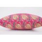 Fabric Pillow, Fabric Pillow 20x20, Mazenda Pink Water Line Tulip Pattern Turkish Jacquard Fabric Pillow, Accent Lumber Pillow Fabric Pillow, Fabric Pillow 20x20, Mazenda Pink Water Line Tulip Pattern Turkish Jacquard Fabric Pillow, Accent Lumber Pillow