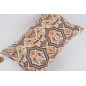 Fabric Pillow, Fabric Pillow 16x24, Beige Carnation Pattern Turkish Pattern Jacquard Fabric Pillow,Bohemian Pillow,Throw Pillow Fabric Pillow, Fabric Pillow 16x24, Beige Carnation Pattern Turkish Pattern Jacquard Fabric Pillow,Bohemian Pillow,Throw Pillow