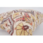 Fabric Pillow, Fabric Pillow 16x24, Beige Carnation Pattern Turkish Pattern Jacquard Fabric Pillow,Bohemian Pillow,Throw Pillow Fabric Pillow, Fabric Pillow 16x24, Beige Carnation Pattern Turkish Pattern Jacquard Fabric Pillow,Bohemian Pillow,Throw Pillow