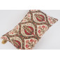 Fabric Pillow, Fabric Pillow 16x24, Beige Morocco Pattern Turkish Jacquard Fabric Pillow Cover, Chenille Fabric Bohemian Pillow Fabric Pillow, Fabric Pillow 16x24, Beige Morocco Pattern Turkish Jacquard Fabric Pillow Cover, Chenille Fabric Bohemian Pillow