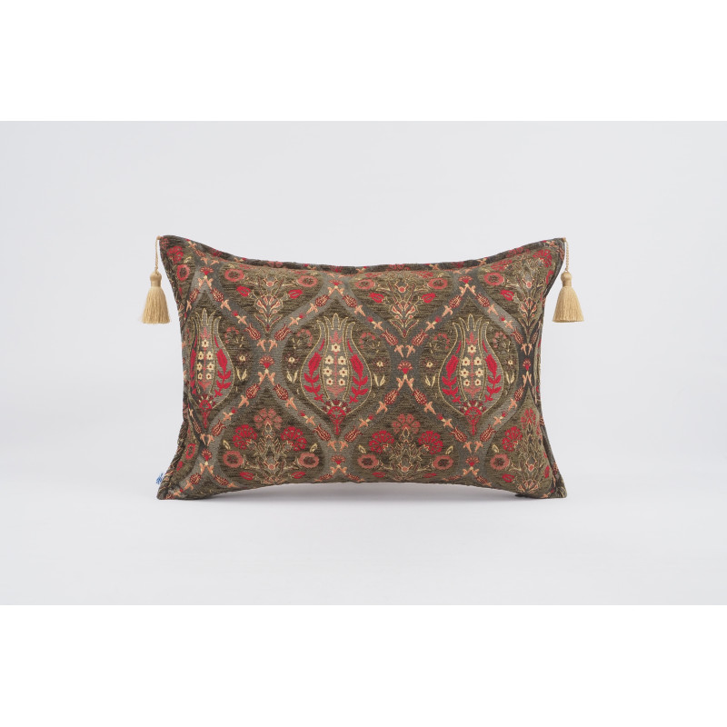 Fabric Pillow, Fabric Pillow 16x24, Moss Green Morocco Pattern Turkish Jacquard Fabric Pillow Cover, Chenille Bohemian Pillow Fabric Pillow, Fabric Pillow 16x24, Moss Green Morocco Pattern Turkish Jacquard Fabric Pillow Cover, Chenille Bohemian Pillow