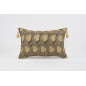 Fabric Pillow, Fabric Pillow 16x24, Moss Green Water Line Tulip Pattern Turkish Jacquard Fabric Pillow, Chenille Fabric Pillow Fabric Pillow, Fabric Pillow 16x24, Moss Green Water Line Tulip Pattern Turkish Jacquard Fabric Pillow, Chenille Fabric Pillow
