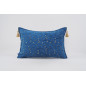 Fabric Pillow, Fabric Pillow 16x24, Navy Blue Arabian Night Pattern Turkish Fabric Pillow Cover, Chenille Bohemian Pillow Fabric Pillow, Fabric Pillow 16x24, Navy Blue Arabian Night Pattern Turkish Fabric Pillow Cover, Chenille Bohemian Pillow