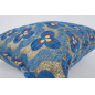 Fabric Pillow, Fabric Pillow 16x24, Navy Blue Eyes Pattern Turkish Fabric Pillow Cover, Chenille Fabric Fabric, Bohemian Pillow Fabric Pillow, Fabric Pillow 16x24, Navy Blue Eyes Pattern Turkish Fabric Pillow Cover, Chenille Fabric Fabric, Bohemian Pillow