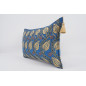 Fabric Pillow, Fabric Pillow 16x24, Navy Blue Water Line Tulip Pattern Turkish Jacquard Fabric Pillow, Chenille Fabric Pillow Fabric Pillow, Fabric Pillow 16x24, Navy Blue Water Line Tulip Pattern Turkish Jacquard Fabric Pillow, Chenille Fabric Pillow