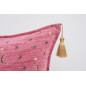 Fabric Pillow, Fabric Pillow 16x24, Pale Pink Arabian Night Pattern Turkish Fabric Pillow Cover, Chenille Bohemian Pillow Fabric Pillow, Fabric Pillow 16x24, Pale Pink Arabian Night Pattern Turkish Fabric Pillow Cover, Chenille Bohemian Pillow