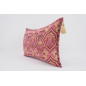 Fabric Pillow, Fabric Pillow 16x24, Pale Pink Carnation Pattern Turkish Pattern Jacquard Fabric Pillow, Bohemian Throw Pillow Fabric Pillow, Fabric Pillow 16x24, Pale Pink Carnation Pattern Turkish Pattern Jacquard Fabric Pillow, Bohemian Throw Pillow
