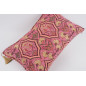 Fabric Pillow, Fabric Pillow 16x24, Pale Pink Carnation Pattern Turkish Pattern Jacquard Fabric Pillow, Bohemian Throw Pillow Fabric Pillow, Fabric Pillow 16x24, Pale Pink Carnation Pattern Turkish Pattern Jacquard Fabric Pillow, Bohemian Throw Pillow