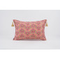 Fabric Pillow, Fabric Pillow 16x24, Pale Pink Tiger Eyes Pattern Turkish Fabric Pillow Cover, Chenille Fabric, Bohemian Pillow Fabric Pillow, Fabric Pillow 16x24, Pale Pink Tiger Eyes Pattern Turkish Fabric Pillow Cover, Chenille Fabric, Bohemian Pillow