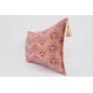 Fabric Pillow, Fabric Pillow 16x24, Pale Pink Tiger Eyes Pattern Turkish Fabric Pillow Cover, Chenille Fabric, Bohemian Pillow Fabric Pillow, Fabric Pillow 16x24, Pale Pink Tiger Eyes Pattern Turkish Fabric Pillow Cover, Chenille Fabric, Bohemian Pillow