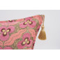 Fabric Pillow, Fabric Pillow 16x24, Pale Pink Tiger Eyes Pattern Turkish Fabric Pillow Cover, Chenille Fabric, Bohemian Pillow Fabric Pillow, Fabric Pillow 16x24, Pale Pink Tiger Eyes Pattern Turkish Fabric Pillow Cover, Chenille Fabric, Bohemian Pillow