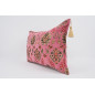 Fabric Pillow, Fabric Pillow 16x24, Pale Pink Topkapi Palace Tulip Pattern Turkish Jacquard Fabric Pillow Cover, Throw Pillow Fabric Pillow, Fabric Pillow 16x24, Pale Pink Topkapi Palace Tulip Pattern Turkish Jacquard Fabric Pillow Cover, Throw Pillow