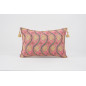 Fabric Pillow, Fabric Pillow 16x24, Pale Pink Water Line Tulip Pattern Turkish Fabric Pillow, Decorative Pillow, Bohemian Pillow Fabric Pillow, Fabric Pillow 16x24, Pale Pink Water Line Tulip Pattern Turkish Fabric Pillow, Decorative Pillow, Bohemian Pillow