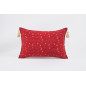 Fabric Pillow, Fabric Pillow 16x24, Red Arabian Night Pattern Turkish Fabric Pillow Cover, Chenille Fabric, Bohemian Pillow Fabric Pillow, Fabric Pillow 16x24, Red Arabian Night Pattern Turkish Fabric Pillow Cover, Chenille Fabric, Bohemian Pillow