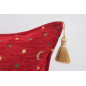 Fabric Pillow, Fabric Pillow 16x24, Red Arabian Night Pattern Turkish Fabric Pillow Cover, Chenille Fabric, Bohemian Pillow Fabric Pillow, Fabric Pillow 16x24, Red Arabian Night Pattern Turkish Fabric Pillow Cover, Chenille Fabric, Bohemian Pillow