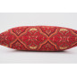 Fabric Pillow, Fabric Pillow 16x24, Red Carnation Pattern Turkish Pattern Jacquard Fabric Pillow, Bohemian Pillow, Throw Pillow Fabric Pillow, Fabric Pillow 16x24, Red Carnation Pattern Turkish Pattern Jacquard Fabric Pillow, Bohemian Pillow, Throw Pillow