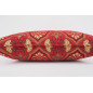 Fabric Pillow, Fabric Pillow 16x24, Red Carnation Pattern Turkish Pattern Jacquard Fabric Pillow, Bohemian Pillow, Throw Pillow Fabric Pillow, Fabric Pillow 16x24, Red Carnation Pattern Turkish Pattern Jacquard Fabric Pillow, Bohemian Pillow, Throw Pillow