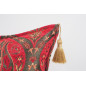 Fabric Pillow, Fabric Pillow 16x24, Red Morocco Pattern Turkish Jacquard Fabric Pillow Cover, Chenille Fabric Bohemian Pillow Fabric Pillow, Fabric Pillow 16x24, Red Morocco Pattern Turkish Jacquard Fabric Pillow Cover, Chenille Fabric Bohemian Pillow
