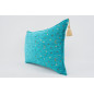Fabric Pillow, Fabric Pillow 16x24, Turquoise Blue Arabian Night Pattern Turkish Fabric Pillow Cover, Chenille Bohemian Pillow Fabric Pillow, Fabric Pillow 16x24, Turquoise Blue Arabian Night Pattern Turkish Fabric Pillow Cover, Chenille Bohemian Pillow