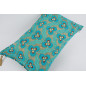 Fabric Pillow, Fabric Pillow 16x24, Turquoise Blue Tiger Eyes Pattern Turkish Fabric Pillow Cover, Chenille Bohemian Pillow Fabric Pillow, Fabric Pillow 16x24, Turquoise Blue Tiger Eyes Pattern Turkish Fabric Pillow Cover, Chenille Bohemian Pillow