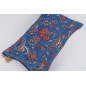 Fabric Pillow, Fabric Pillow 16x24,Navy Blue Caucasus Carnation Pattern Turkish Fabric Pillow, Decorative Pillow,Bohemian Pillow Fabric Pillow, Fabric Pillow 16x24,Navy Blue Caucasus Carnation Pattern Turkish Fabric Pillow, Decorative Pillow,Bohemian Pillow