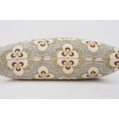 Fabric Pillow,Fabric Pillow 16x24,Beige Tiger Eyes Pattern Turkish Jacquard Fabric Pillow Cover,Chenille Fabric Bohemian Pillow