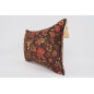 Fabric Pillow,Fabric Pillow 16x24,Brown Caucasus Carnation Pattern Turkish Jacquard Fabric Pillow, Decorative Bohemian Pillow Fabric Pillow,Fabric Pillow 16x24,Brown Caucasus Carnation Pattern Turkish Jacquard Fabric Pillow, Decorative Bohemian Pillow