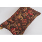 Fabric Pillow,Fabric Pillow 16x24,Brown Caucasus Carnation Pattern Turkish Jacquard Fabric Pillow, Decorative Bohemian Pillow Fabric Pillow,Fabric Pillow 16x24,Brown Caucasus Carnation Pattern Turkish Jacquard Fabric Pillow, Decorative Bohemian Pillow