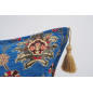 Fabric Pillow,Fabric Pillow 16x24,Navy Blue Topkapi Palace Tulip Pattern Turkish Jacquard Fabric Pillow Cover,Throw Pillow Case Fabric Pillow,Fabric Pillow 16x24,Navy Blue Topkapi Palace Tulip Pattern Turkish Jacquard Fabric Pillow Cover,Throw Pillow Case