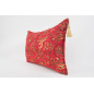 Fabric Pillow,Fabric Pillow 16x24,Red Caucasus Carnation Pattern Turkish Jacquard Fabric Pillow Cover,Decorative Bohemian Pillow Fabric Pillow,Fabric Pillow 16x24,Red Caucasus Carnation Pattern Turkish Jacquard Fabric Pillow Cover,Decorative Bohemian Pillow
