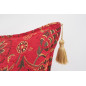 Fabric Pillow,Fabric Pillow 16x24,Red Caucasus Carnation Pattern Turkish Jacquard Fabric Pillow Cover,Decorative Bohemian Pillow Fabric Pillow,Fabric Pillow 16x24,Red Caucasus Carnation Pattern Turkish Jacquard Fabric Pillow Cover,Decorative Bohemian Pillow