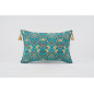 Fabric Pillow,Fabric Pillow 16x24,Turquoise Blue Carnation Pattern Turkish Pattern Jacquard Fabric Pillow,Bohemian Throw Pillow Fabric Pillow,Fabric Pillow 16x24,Turquoise Blue Carnation Pattern Turkish Pattern Jacquard Fabric Pillow,Bohemian Throw Pillow