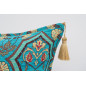 Fabric Pillow,Fabric Pillow 16x24,Turquoise Blue Carnation Pattern Turkish Pattern Jacquard Fabric Pillow,Bohemian Throw Pillow Fabric Pillow,Fabric Pillow 16x24,Turquoise Blue Carnation Pattern Turkish Pattern Jacquard Fabric Pillow,Bohemian Throw Pillow