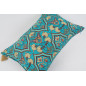 Fabric Pillow,Fabric Pillow 16x24,Turquoise Blue Carnation Pattern Turkish Pattern Jacquard Fabric Pillow,Bohemian Throw Pillow Fabric Pillow,Fabric Pillow 16x24,Turquoise Blue Carnation Pattern Turkish Pattern Jacquard Fabric Pillow,Bohemian Throw Pillow
