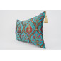 Fabric Pillow,Fabric Pillow 16x24,Turquoise Blue Morocco Pattern Turkish Jacquard Fabric Pillow Cover,Chenille Bohemian Pillow Fabric Pillow,Fabric Pillow 16x24,Turquoise Blue Morocco Pattern Turkish Jacquard Fabric Pillow Cover,Chenille Bohemian Pillow