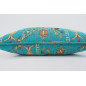 Fabric Pillow,Fabric Pillow 16x24,Turquoise Blue Turkish Dream Pattern Turkish Chenille Fabric Pillow,Decorative Bohemian Pillow Fabric Pillow,Fabric Pillow 16x24,Turquoise Blue Turkish Dream Pattern Turkish Chenille Fabric Pillow,Decorative Bohemian Pillow