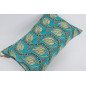 Fabric Pillow,Fabric Pillow 16x24,Turquoise Blue Water Line Tulip Pattern Turkish Jacquard Fabric Pillow,Chenille Fabric Pillow Fabric Pillow,Fabric Pillow 16x24,Turquoise Blue Water Line Tulip Pattern Turkish Jacquard Fabric Pillow,Chenille Fabric Pillow