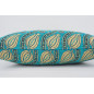 Fabric Pillow,Fabric Pillow 16x24,Turquoise Blue Water Line Tulip Pattern Turkish Jacquard Fabric Pillow,Chenille Fabric Pillow Fabric Pillow,Fabric Pillow 16x24,Turquoise Blue Water Line Tulip Pattern Turkish Jacquard Fabric Pillow,Chenille Fabric Pillow