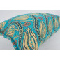 Fabric Pillow,Fabric Pillow 16x24,Turquoise Blue Water Line Tulip Pattern Turkish Jacquard Fabric Pillow,Chenille Fabric Pillow Fabric Pillow,Fabric Pillow 16x24,Turquoise Blue Water Line Tulip Pattern Turkish Jacquard Fabric Pillow,Chenille Fabric Pillow