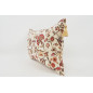 Fabric Pillow, Fabric Pillow 16x24, Beige Caucasus Carnation Pattern Turkish Jacquard Fabric Pillow, Decorative Bohemian Pillow Fabric Pillow, Fabric Pillow 16x24, Beige Caucasus Carnation Pattern Turkish Jacquard Fabric Pillow, Decorative Bohemian Pillow