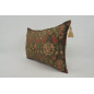 Fabric Pillow, Fabric Pillow 16x24, Moss Green Topkapi Palace Tulip Pattern Turkish Jacquard Fabric Pillow Cover, Throw Pillow Fabric Pillow, Fabric Pillow 16x24, Moss Green Topkapi Palace Tulip Pattern Turkish Jacquard Fabric Pillow Cover, Throw Pillow