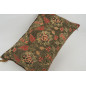 Fabric Pillow, Fabric Pillow 16x24, Moss Green Topkapi Palace Tulip Pattern Turkish Jacquard Fabric Pillow Cover, Throw Pillow Fabric Pillow, Fabric Pillow 16x24, Moss Green Topkapi Palace Tulip Pattern Turkish Jacquard Fabric Pillow Cover, Throw Pillow