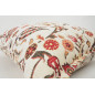 Fabric Pillow, Fabric Pillow 16x24, Beige Caucasus Carnation Pattern Turkish Jacquard Fabric Pillow, Decorative Bohemian Pillow Fabric Pillow, Fabric Pillow 16x24, Beige Caucasus Carnation Pattern Turkish Jacquard Fabric Pillow, Decorative Bohemian Pillow