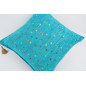 Fabric Pillow,Fabric Pillow 24x24,Turquoise Blue Arabian Night Pattern Turkish Jacquard Fabric Pillow Cover,Throw Lumbar Pillow Fabric Pillow,Fabric Pillow 24x24,Turquoise Blue Arabian Night Pattern Turkish Jacquard Fabric Pillow Cover,Throw Lumbar Pillow