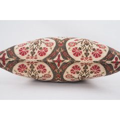 Fabric Pillow, Fabric Pillow 24x24, Beige Morocco Pattern Turkish Jacquard Fabric Pillow Covers, Decorative Throw Lumbar Pillow