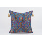 Fabric Pillow,Fabric Pillow 24x24,Navy Blue Morocco Pattern Turkish Jacquard Fabric Pillow Cover,Decorative Throw Lumbar Pillow Fabric Pillow,Fabric Pillow 24x24,Navy Blue Morocco Pattern Turkish Jacquard Fabric Pillow Cover,Decorative Throw Lumbar Pillow