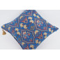 Fabric Pillow,Fabric Pillow 24x24,Navy Blue Carnation Pattern Turkish Jacquard Fabric Pillow Case,Decorative Throw Lumbar Pillow Fabric Pillow,Fabric Pillow 24x24,Navy Blue Carnation Pattern Turkish Jacquard Fabric Pillow Case,Decorative Throw Lumbar Pillow