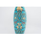 Fabric Pillow,Fabric Pillow 24x24,Turquoise Blue Carnation Pattern Turkish Jacquard Fabric Pillow,Decorative Throw Lumbar Pillow Fabric Pillow,Fabric Pillow 24x24,Turquoise Blue Carnation Pattern Turkish Jacquard Fabric Pillow,Decorative Throw Lumbar Pillow