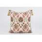 Fabric Pillow, Fabric Pillow 24x24, Beige Topkapi Palace Tulip Pattern Turkish Jacquard Fabric Pillow Cover, Throw Pillow Case Fabric Pillow, Fabric Pillow 24x24, Beige Topkapi Palace Tulip Pattern Turkish Jacquard Fabric Pillow Cover, Throw Pillow Case